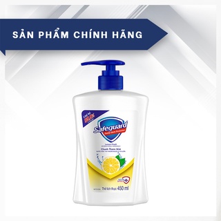 Nước Rửa Tay Safeguard Hương Chanh 450ml