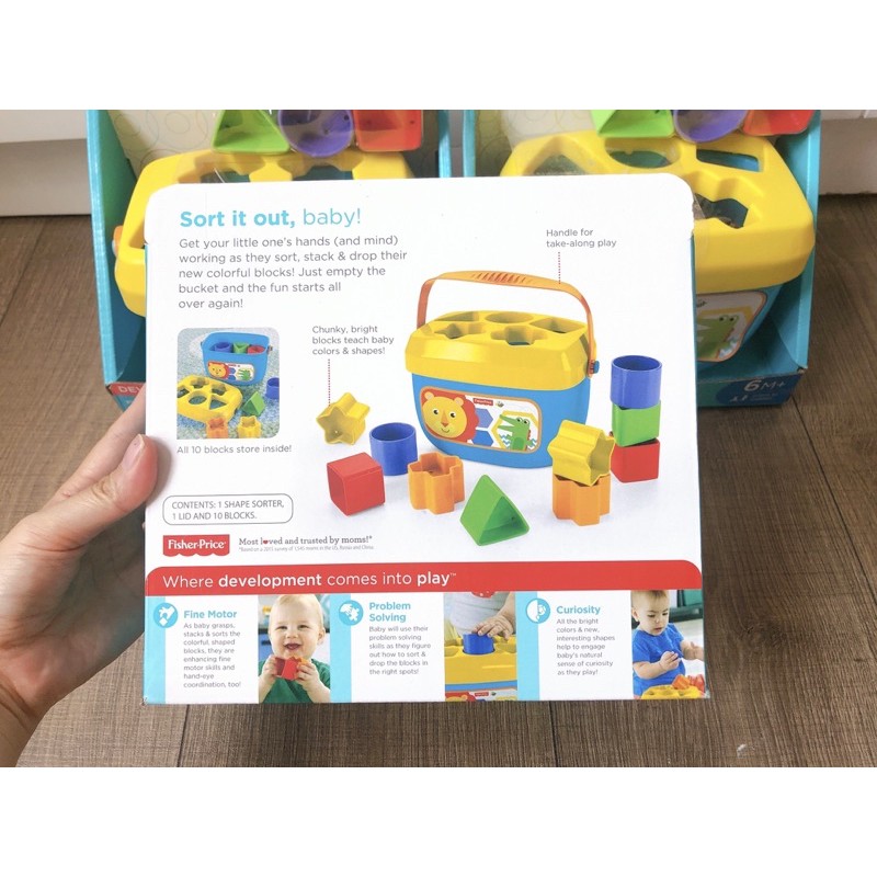 Đồ chơi thả khối Fisher Price chính hãng
