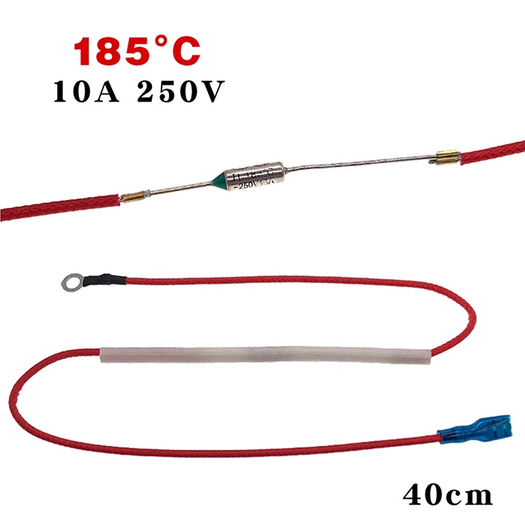 Cầu Chì Nhiệt Độ Thực Tế 142°C/172°C/185°C/192°C/216°C/240°C Cầu Chì Nhiệt 10A 250V Cho Nồi Áp Suất Điện