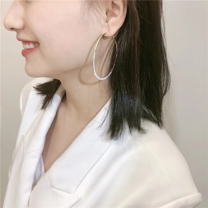 Bông Tai Mạ Bạc 925 Thời Trang Hàn Quốc