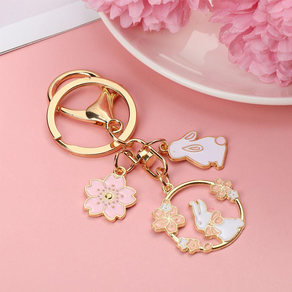 Móc Khóa Hình Thỏ Dễ Thương