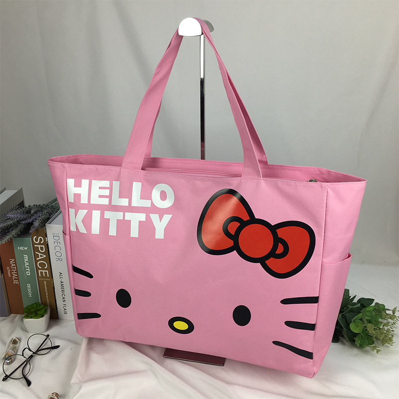 Túi vải Cỡ Lớn Họa Tiết Hello Kitty KN3301