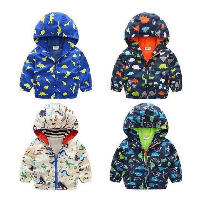 Combo áo gió hình thú 2 lớp