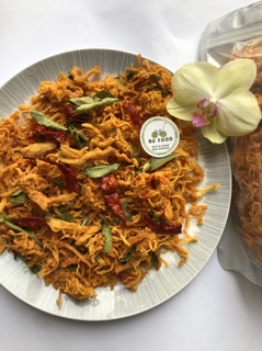 KHÔ GÀ LÁ CHANH SET 500G BAO GHIỀN (Không hoá chất)