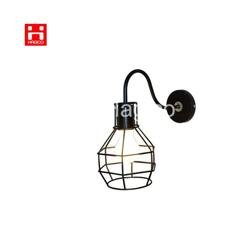 Đèn vách gắn tường trang trí rọ sắt VT16