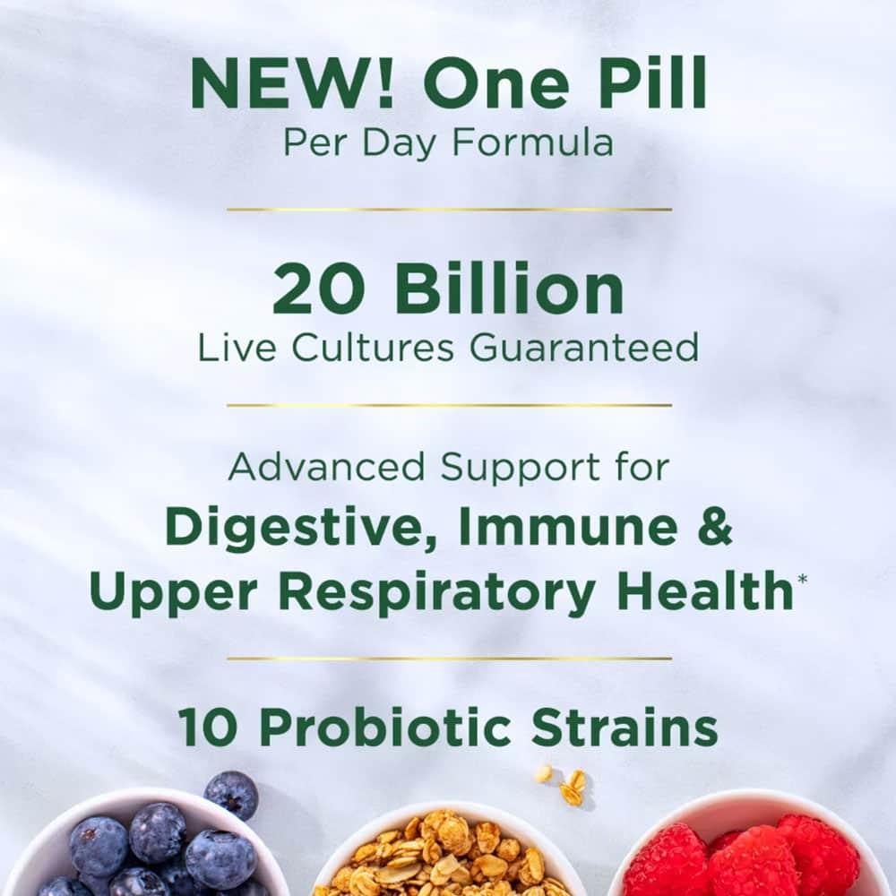 Hỗ trợ hệ tiêu hóa và đường ruột Nature’s Bounty Probiotic 10 30 viên
