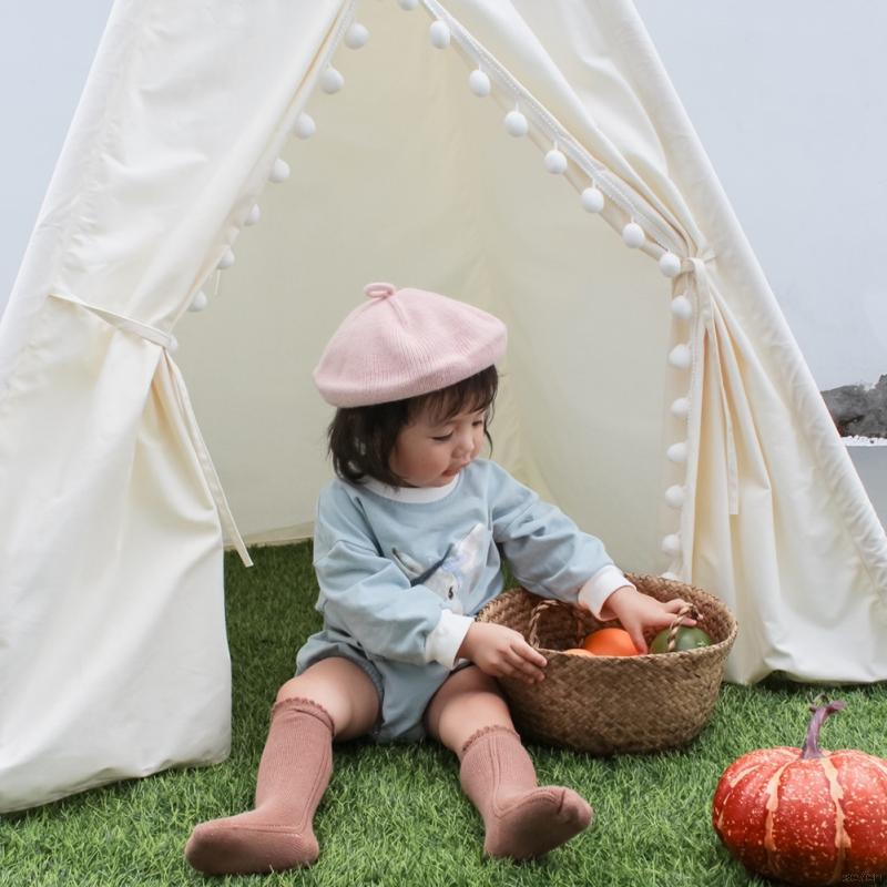 Mũ Beret Màu Trơn Dễ Thương Dành Cho Bé 1-6 Tuổi Se7