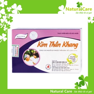 Kim thần khang - hỗ trợ mất ngủ, lo âu, đau đầu, giúp dưỡng tâm, an thần