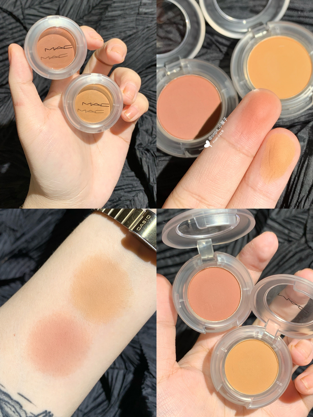 (New Arrival) Mac Brand Transparent Eyeshadow Palette