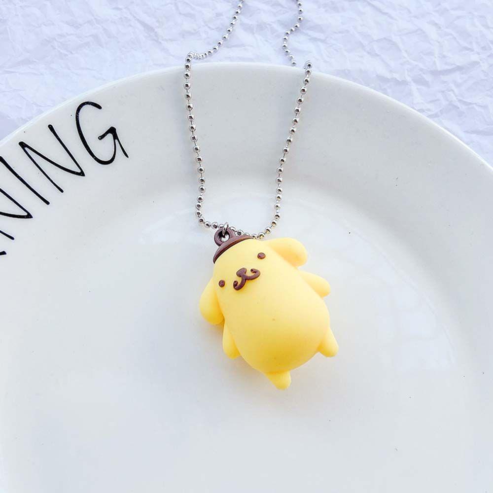 MOCHO Vòng Cổ Choker Bằng Nhựa Acrylic In Họa Tiết Hoạt Hình Phong Cách Hàn Quốc Cho Nữ