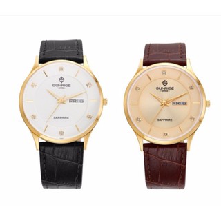 Đồng Hồ Nam SUNRISE 1109PB Dây Da Nam
