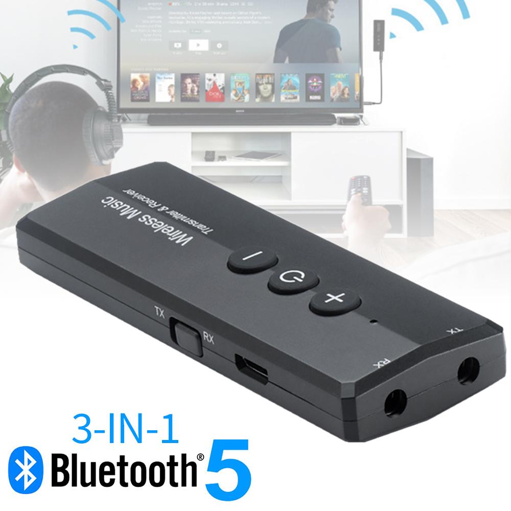 Bộ thu phát Bluetooth 5.0 3.5 3.5mm Aux Jack Âm thanh nổi Âm thanh Âm thanh Bộ chuyển đổi không dây