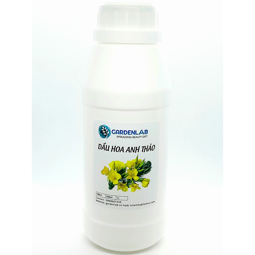 500ml Dầu Hoa Anh Thảo - Dầu Nền Dùng Trong Mỹ Phẩm (EVENING PRIMROSE OIL)