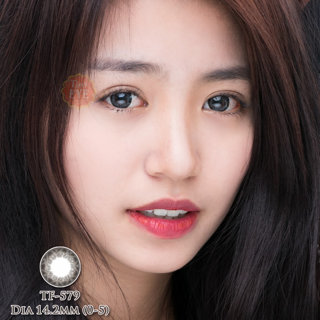 Kính Áp Tròng Tinteye Lens TF-579 Cherry Gray