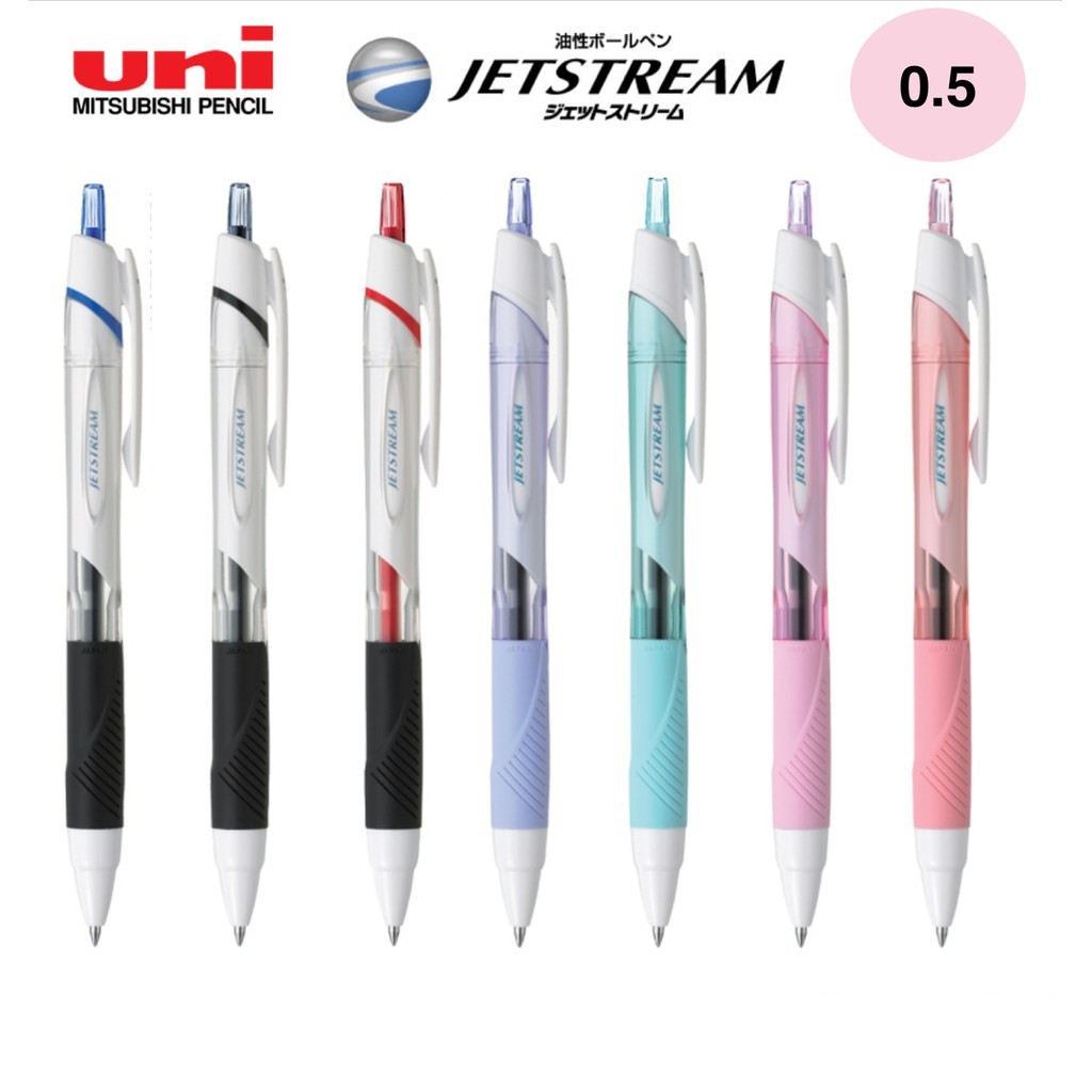 Bút bi gel Uni ball Jetstream standart ballpoint cỡ 05mm