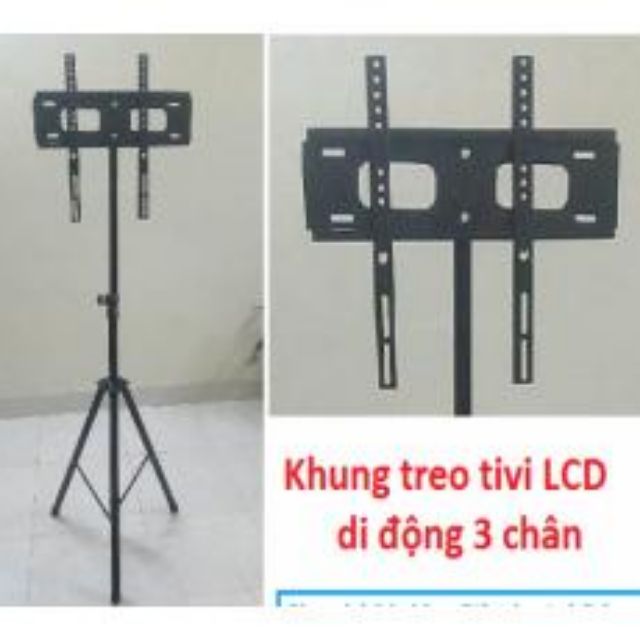 Khung treo tivi di động 3 chân ( 40in _60in )