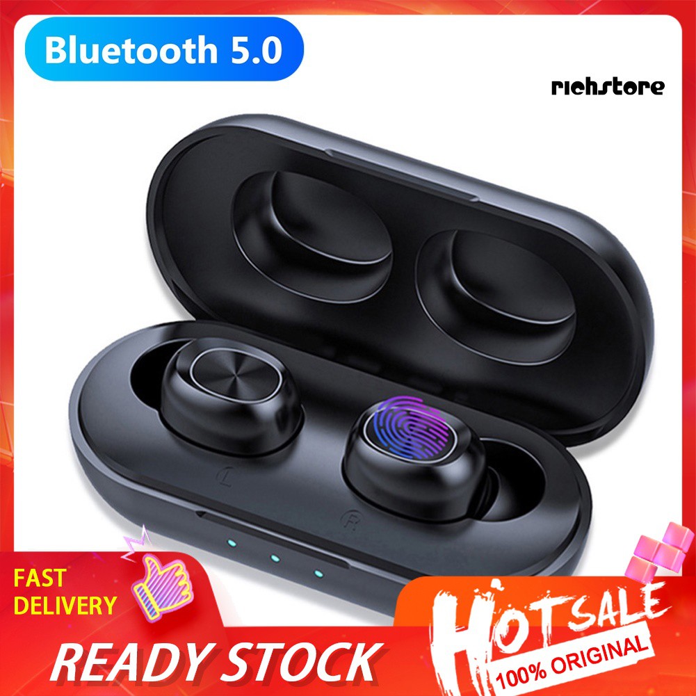 EJ_B5 Stylish TWS Bluetooth 5.0 Mini Sports Earbuds Earphones HiFi Stereo Headset