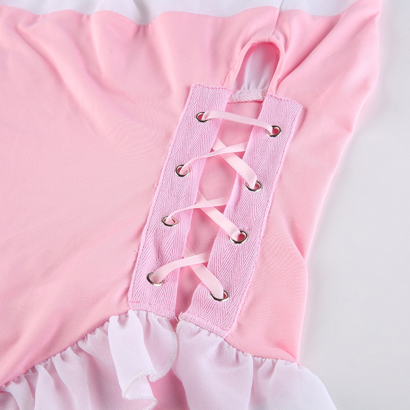 Jumpsuit SweeticMe Tay Phồng Hai Lớp Thời Trang Dành Cho Nữ