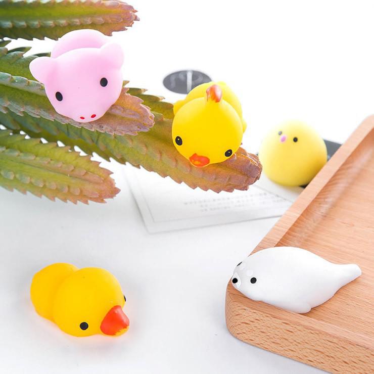 Bán Đồ Chơi Squishy Mochi Hình Thú Cực Dễ Thương Siêu Mềm Siêu Mịn