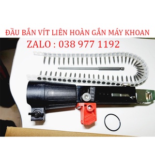 Đầu bắn vít liên hoàn thạch cao gắn máy khoan