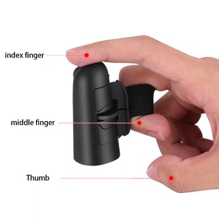 Bluetooth Wireless Finger Ring Mouse Ergonomic Handheld Optical Travel Mice