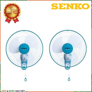 Combo 2 bộ - quạt senko t1680 treo tường