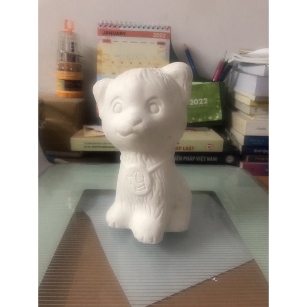 Tượng tô màu thạch cao cho bé (15-20cm)ko kèm màu