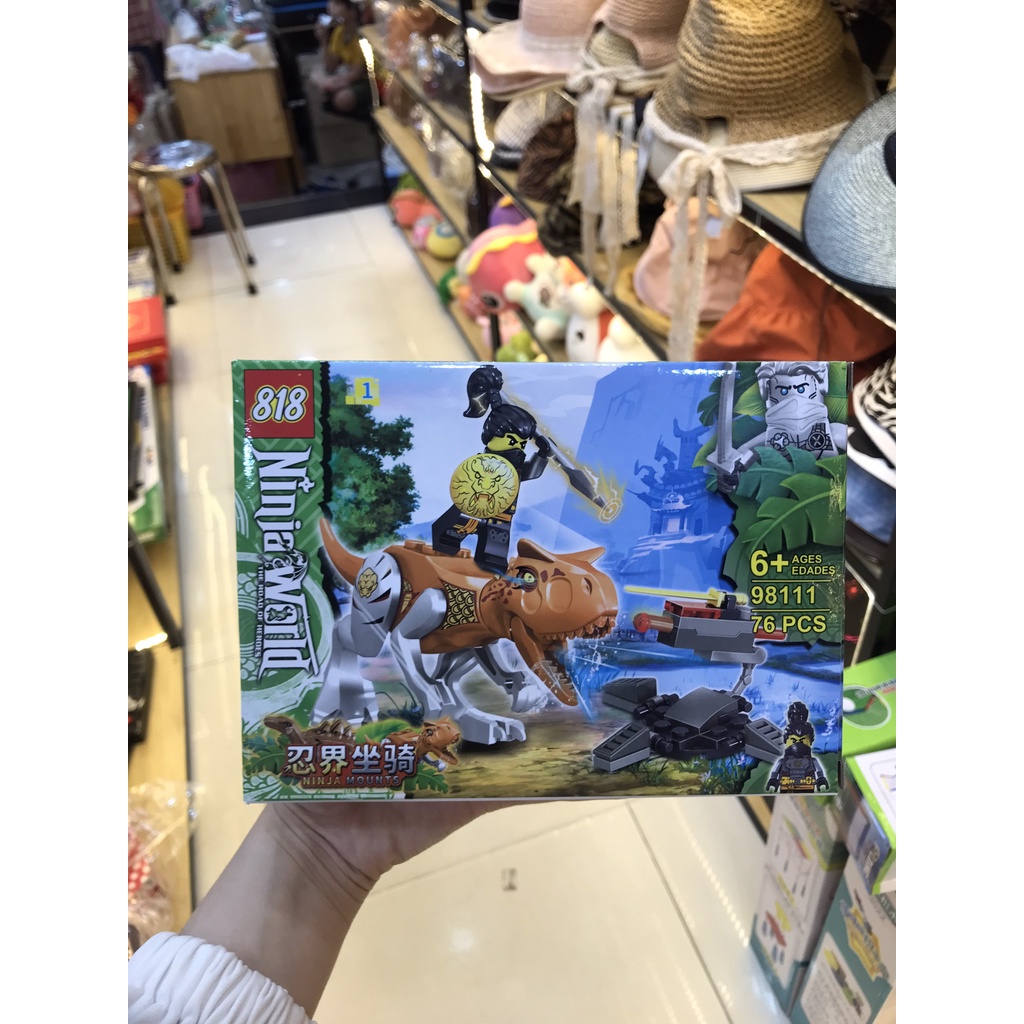 Đồ Chơi Lắp Ráp Lego Khủng Long 818 73 Chi Tiết Cho Trẻ Từ 6 Tuổi