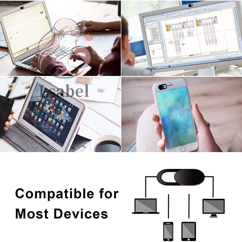 Set 3/6 nắp trượt bảo vệ Webcam máy tính/điện thoại/máy tính | BigBuy360 - bigbuy360.vn