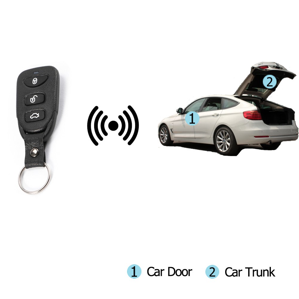 Bộ Điều Khiển Khóa Cửa Sổ Xe Hơi 12V Không Chìa Khóa Tiện Dụng