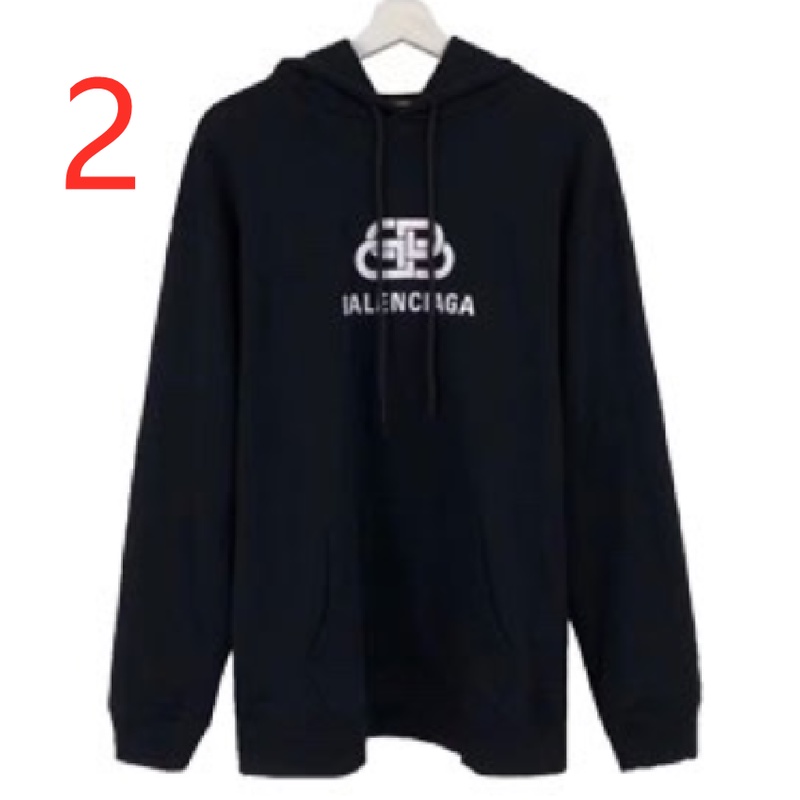 Áo Hoodie Balenciaga Tay Dài Chất Liệu Cotton In Họa Tiết Độc Đáo Thời Trang Cho Cặp Đôi