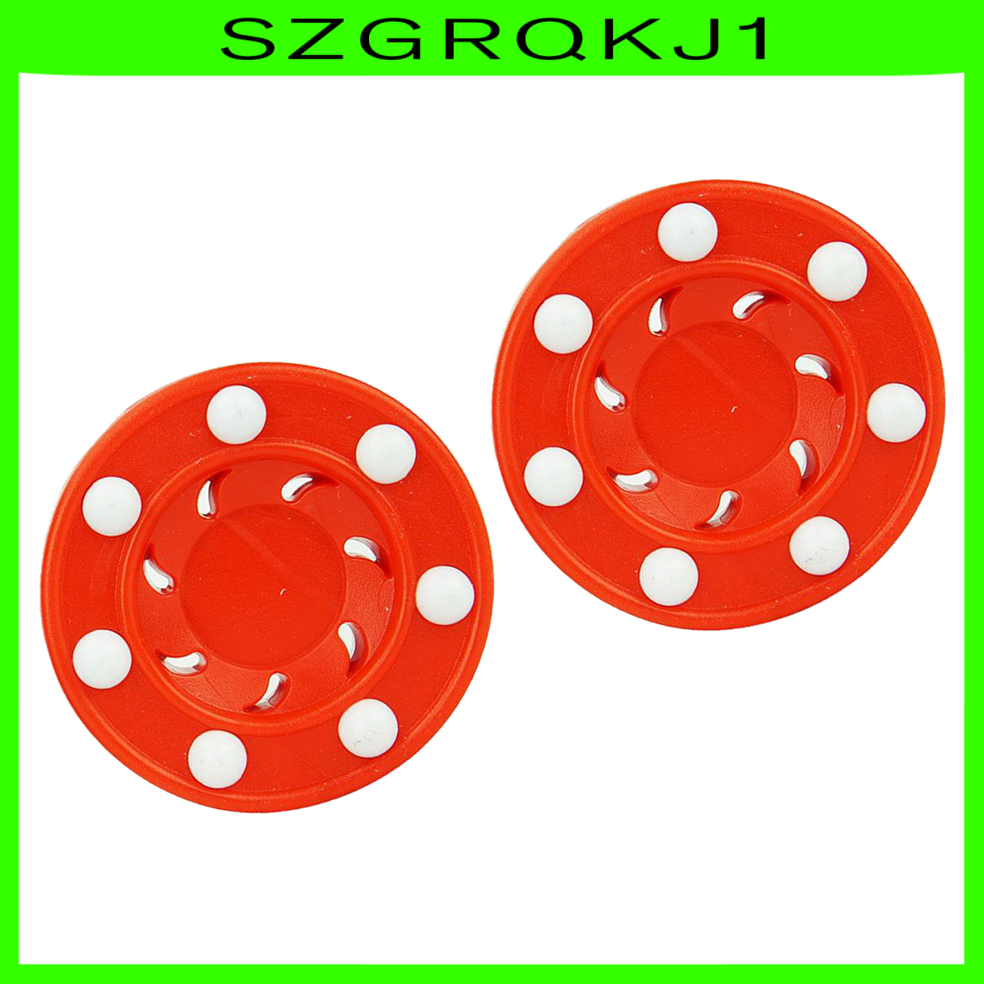 Ready Stock 2pcs Roller Hockey Game Puck Pro Shot for Practicing Training yellow