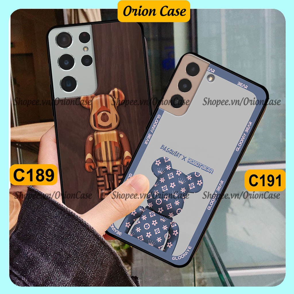 Ốp lưng Samsung S21 - S21 FE - S21 Plus - S21+ / S21 Ultra in hình bearbrick 3D thời trang, cá tính. ốp chống sốc