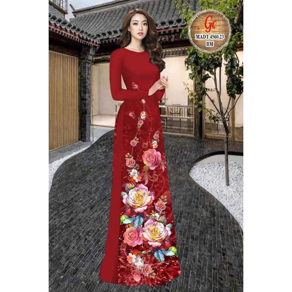 áo dài 3D cao cấp [MẪU HOT 2021]