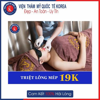 HN[VOUCHER] - Triệt lông ria mép vĩnh viễn tại Viện Thẩm Mỹ Quốc Tế Korea