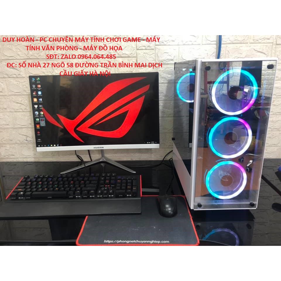 máy tính cấu hình khủng chơi PUBG - GTA5,LOL,Fifa 4..Màn hình cong 24inch 144hz | BigBuy360 - bigbuy360.vn