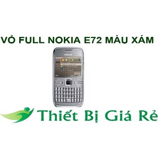 VỎ FULL NOKIA E72 MÀU XÁM