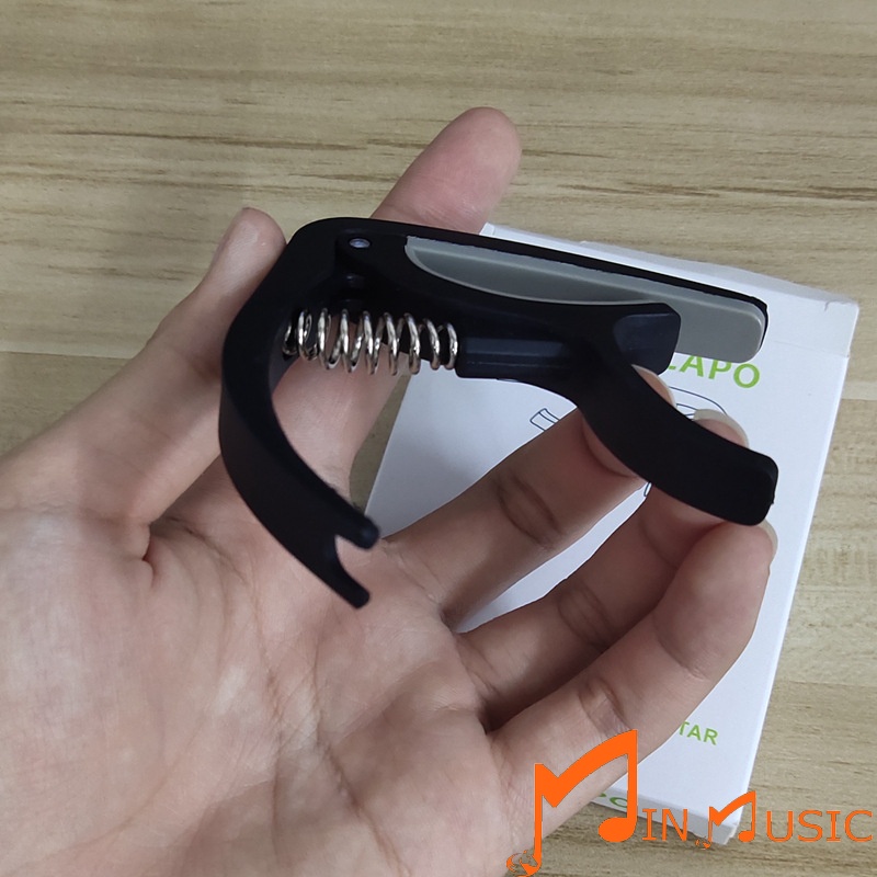 Capo guitar acoustic lò xo có chốt nhổ dây đa chức năng I Hàng Chất Lượng