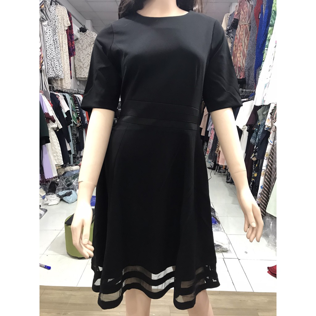 Đầm Clavin Klein trơn vnxk (