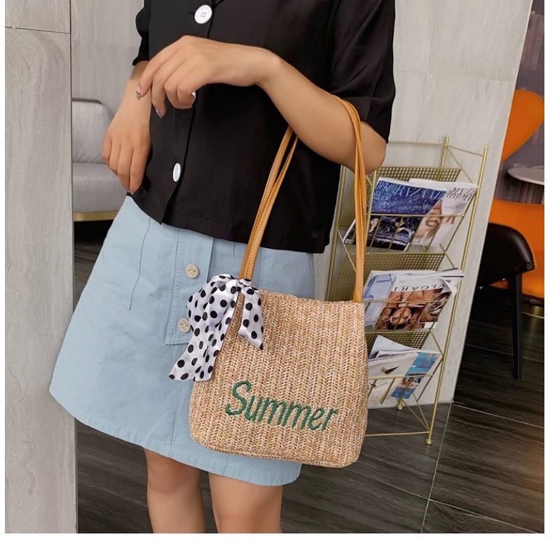 [268] Túi cói đi biển Summer hottrend