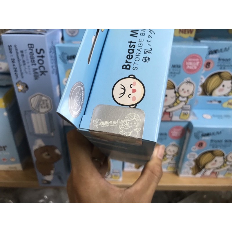 [Chính hãng] [Nguyên tem] Túi Trữ sữa Sunmum Thailand