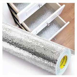 Giấy bạc dán bếp 3 m khổ 60 cm