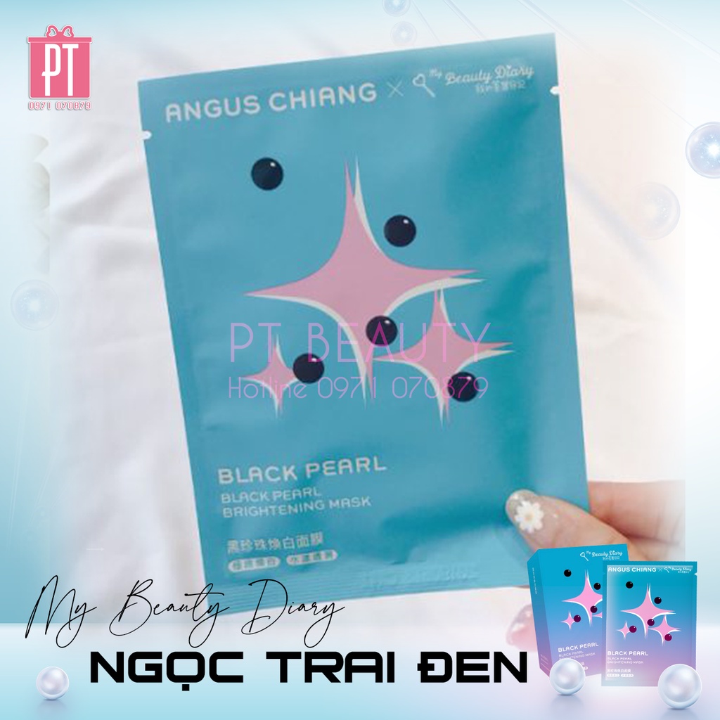 Miếng Lẻ Mặt Nạ My Beauty Diary Trai Đen Trắng Da (Mẫu Limit)