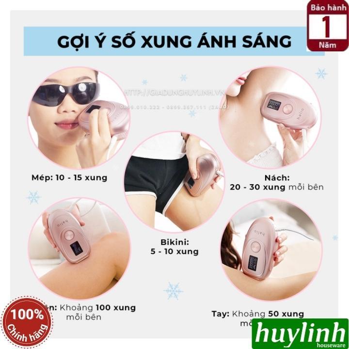 Máy triệt lông cá nhân Halio IPL Cooling Hair Removal Device - Tặng quà ngẫu nhiên