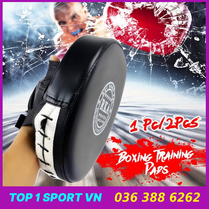 Combo 02 Đích Đấm Boxing, Đỡ Bàn Tay Walon W8522 + Găng MMA Hoặc Băng đa cuốn