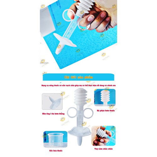 Dụng cụ cho bé uống thuốc an toàn