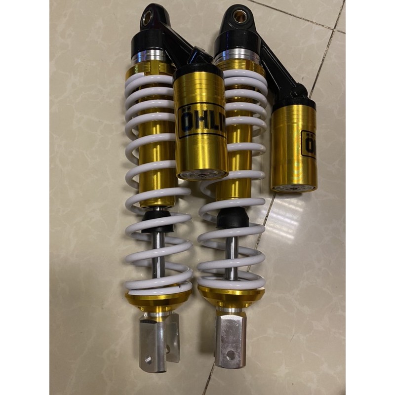 Phuộc nhún sau Ohlins bình dầu cho các xe tay ga Ab Nouvo 4-5-6 PCX NVX Dylan ...