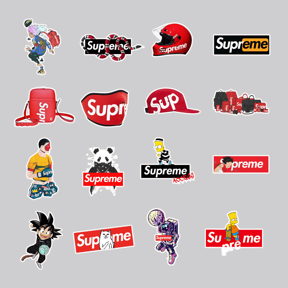 JOJO· Bộ Hình Dán Chống Thấm Supreme, 50 tờ/bộ