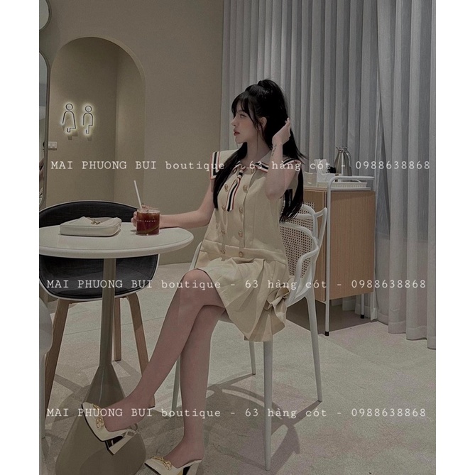 Váy Thô Viền Đuôi Cá 2 Màu Siêu Xinh