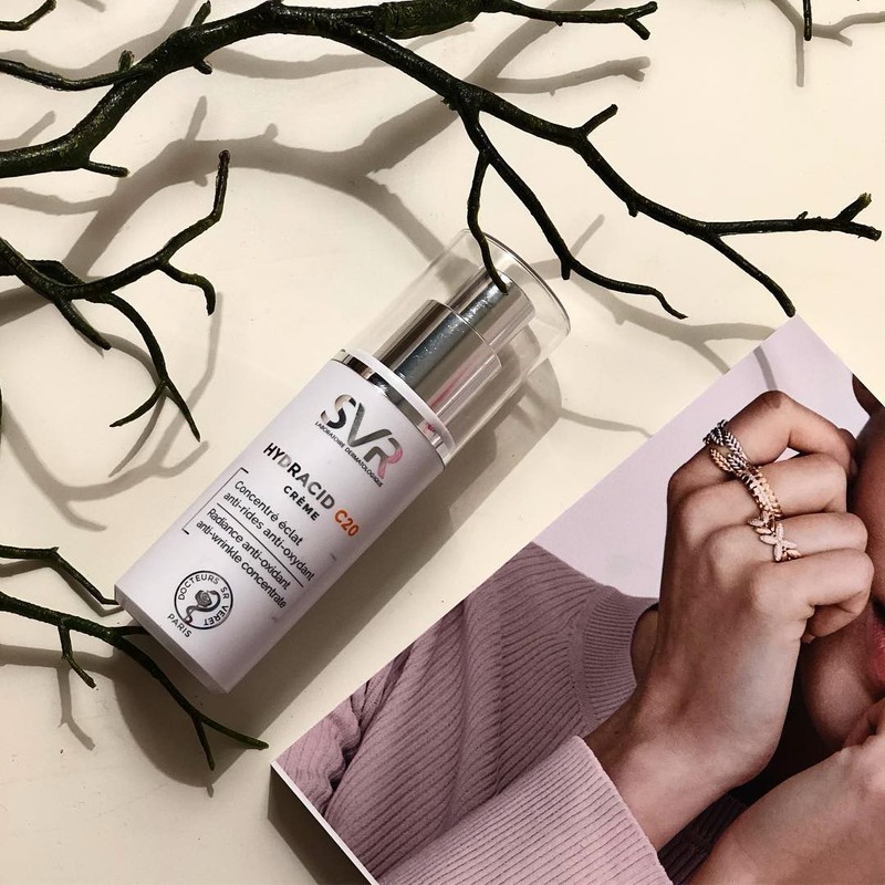 Kem Dưỡng SVR Hydracid C20 Creme - Kem Dưỡng SVR Giảm Lão Hoá Và Làm Sáng Da 30ML